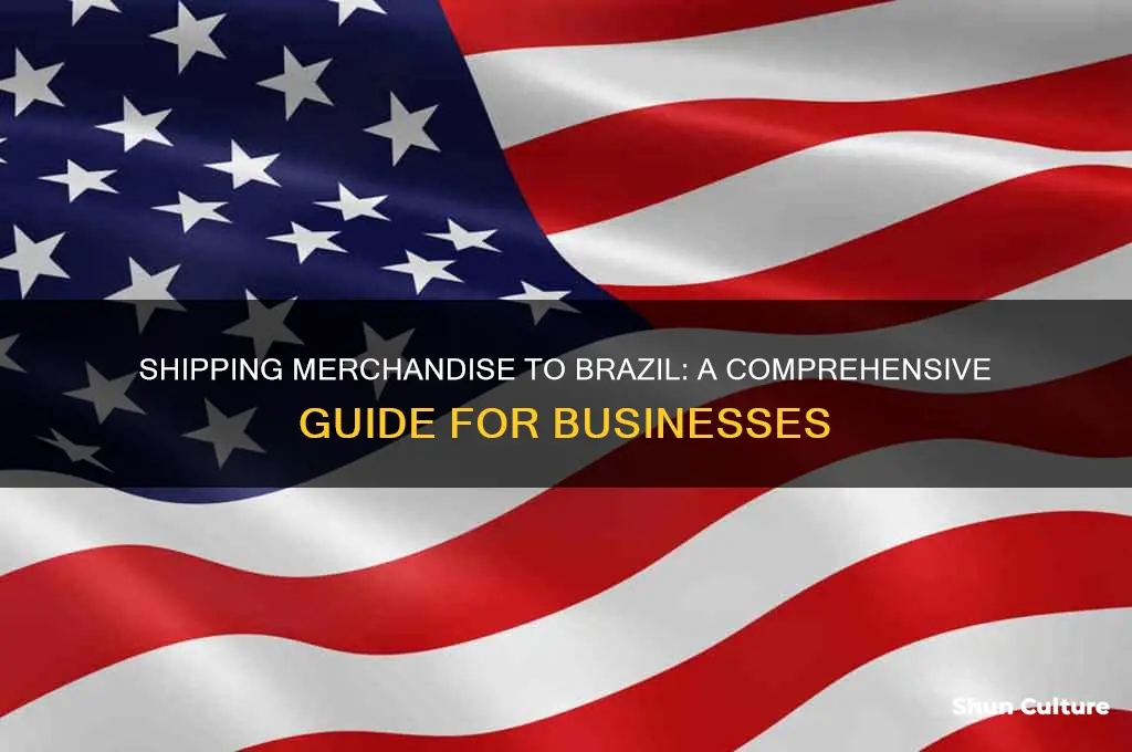 how to send merchandise to brazil