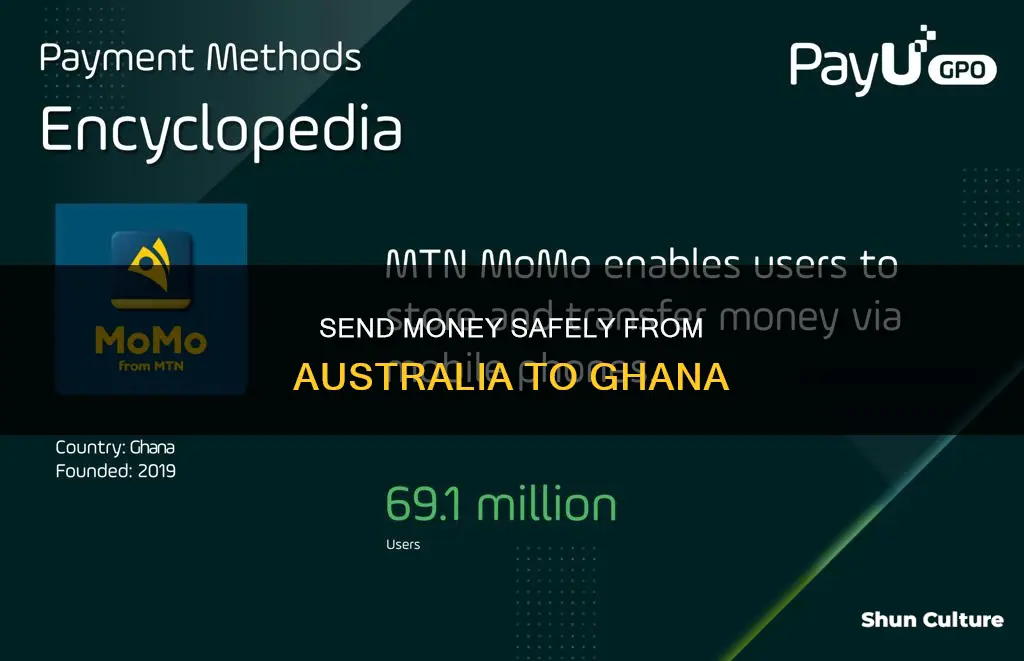 how to send mobile money from australia to ghana