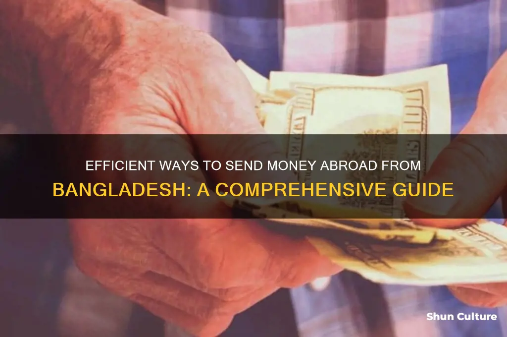 how to send money abroad from bangladesh