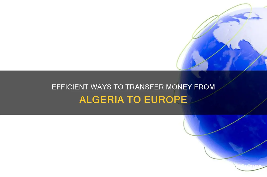 how to send money from algeria to europe