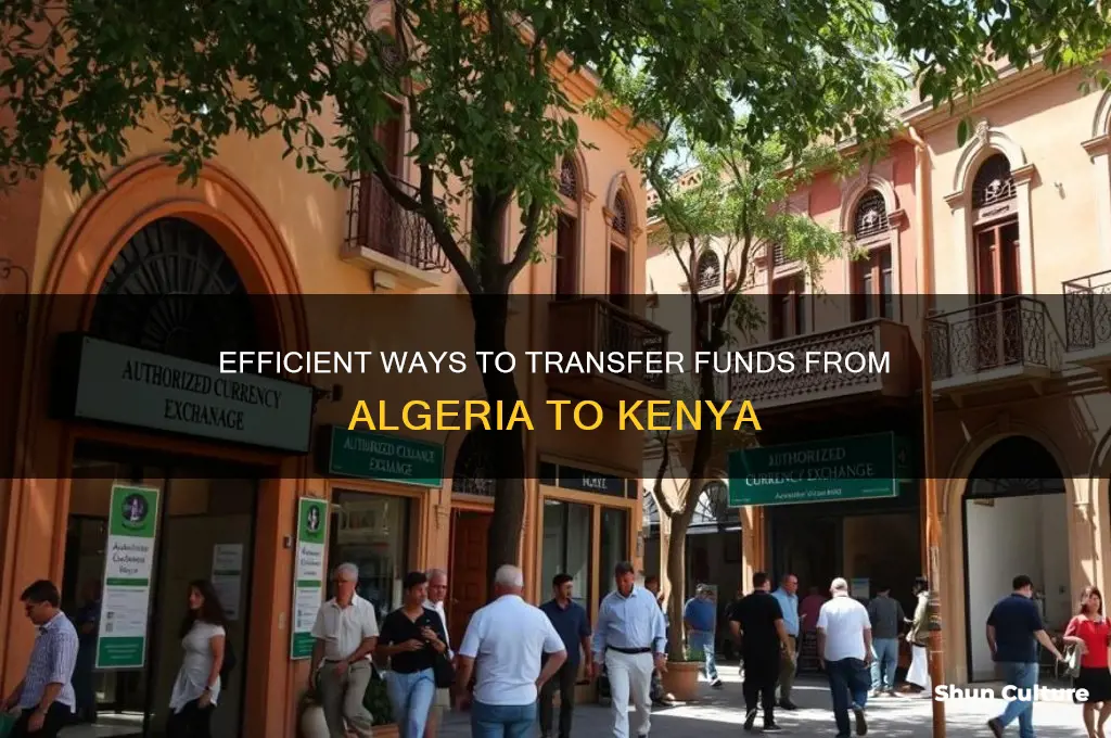 how to send money from algeria to kenya