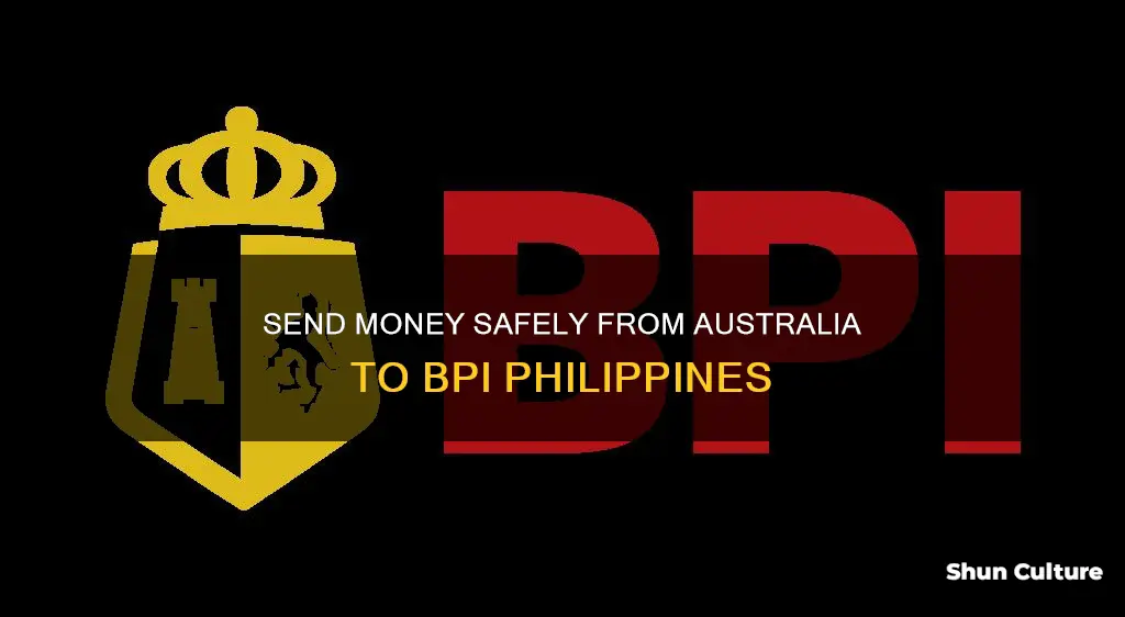 how to send money from australia to bpi philippines