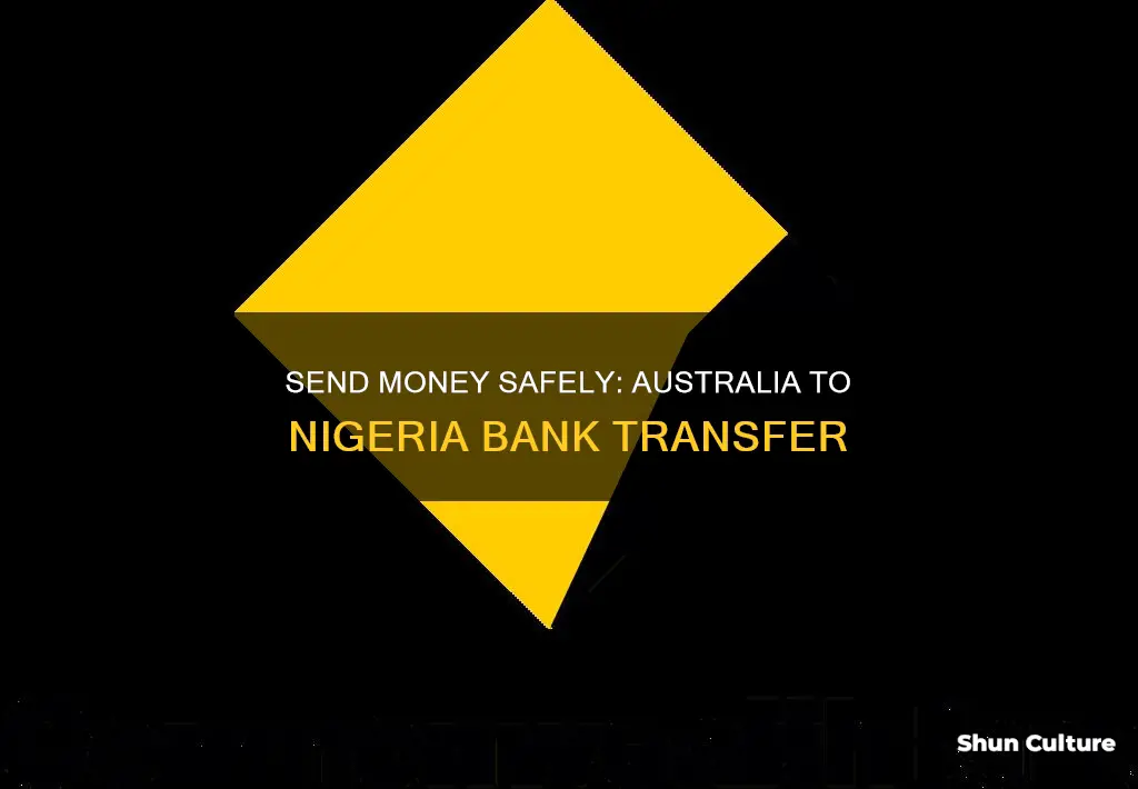 how to send money from australia to nigerina through bank