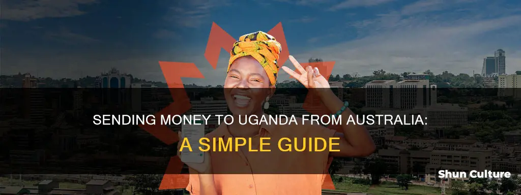 how to send money from australia to uganda