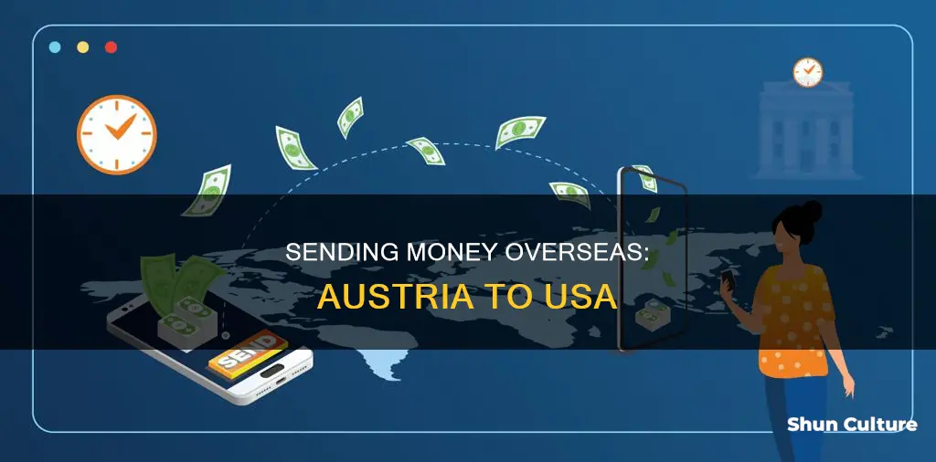 how to send money from austria to usa