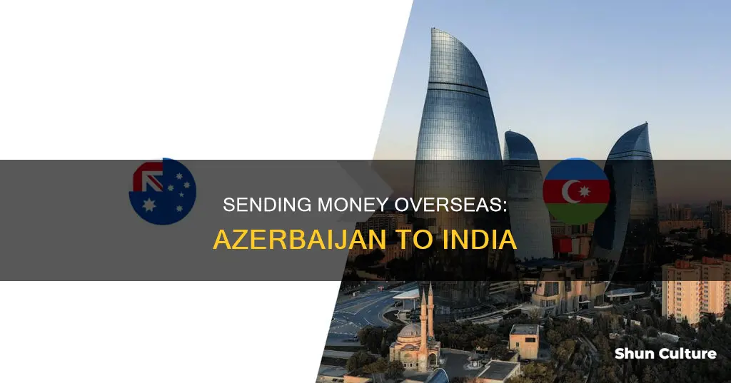 how to send money from azerbaijan to india