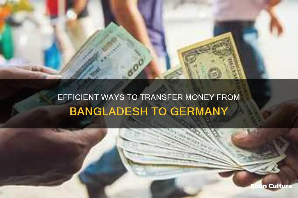how to send money from bangladesh to germany