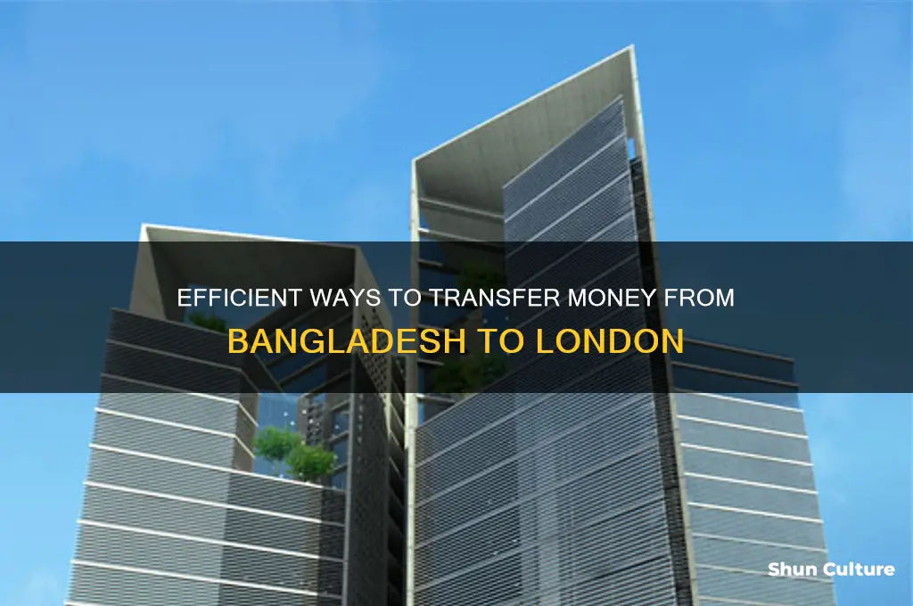 how to send money from bangladesh to london