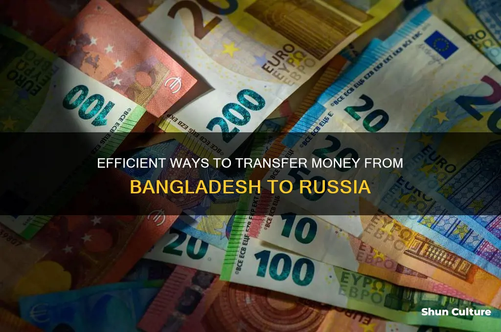 how to send money from bangladesh to russia