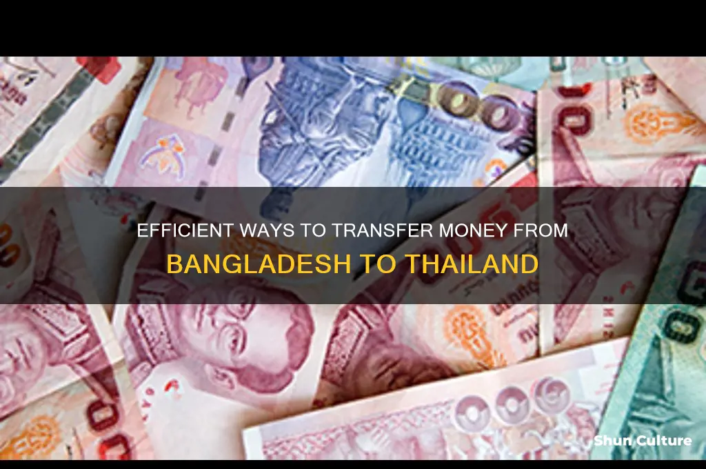 how to send money from bangladesh to thailand
