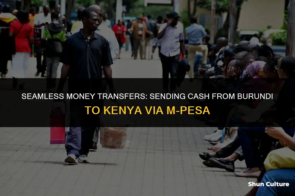 how to send money from burundi to kenya via mpesa