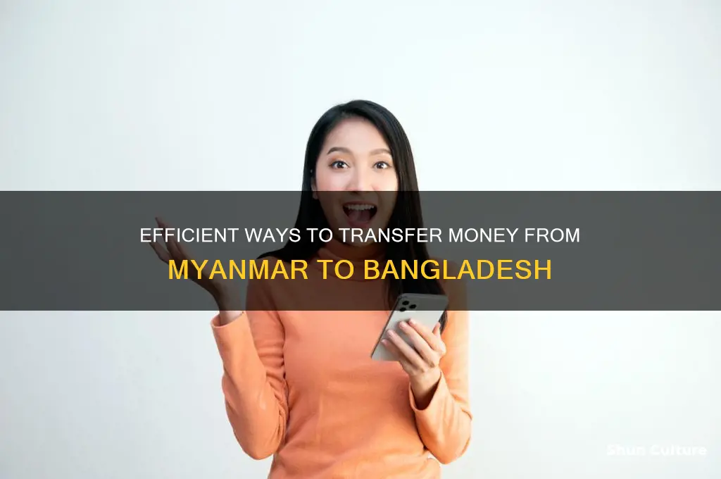 how to send money from myanmar to bangladesh