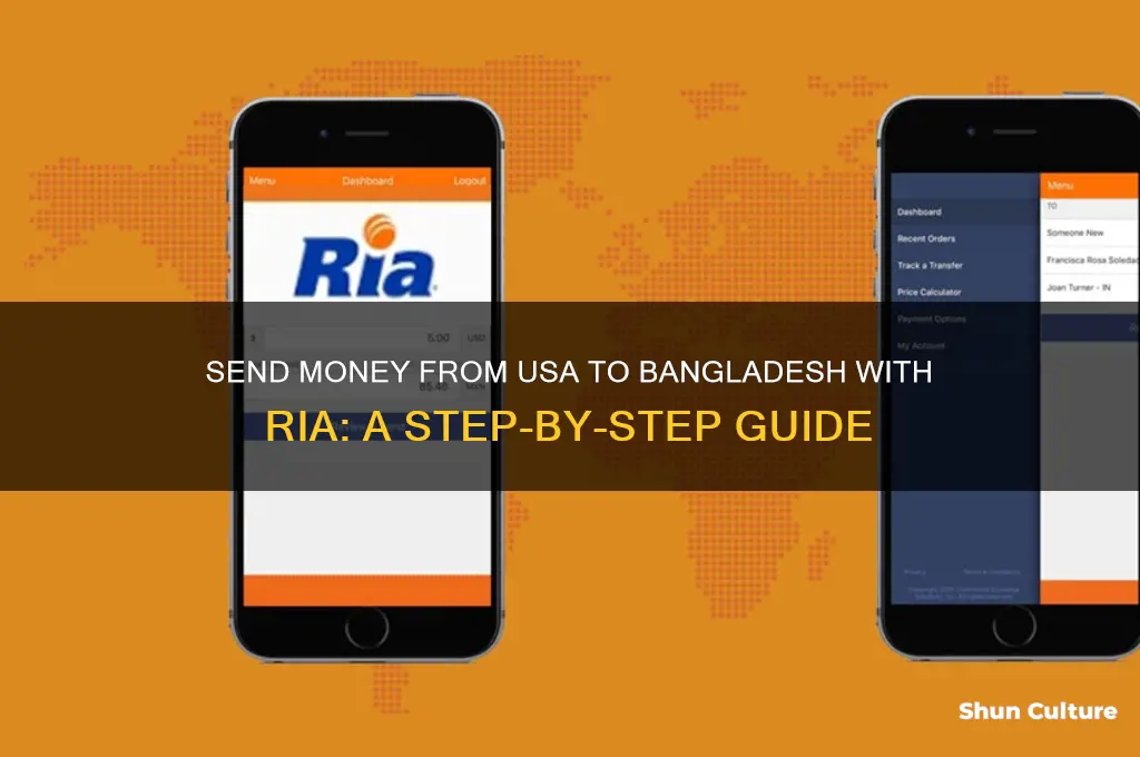 how to send money from ria usa to bangladesh
