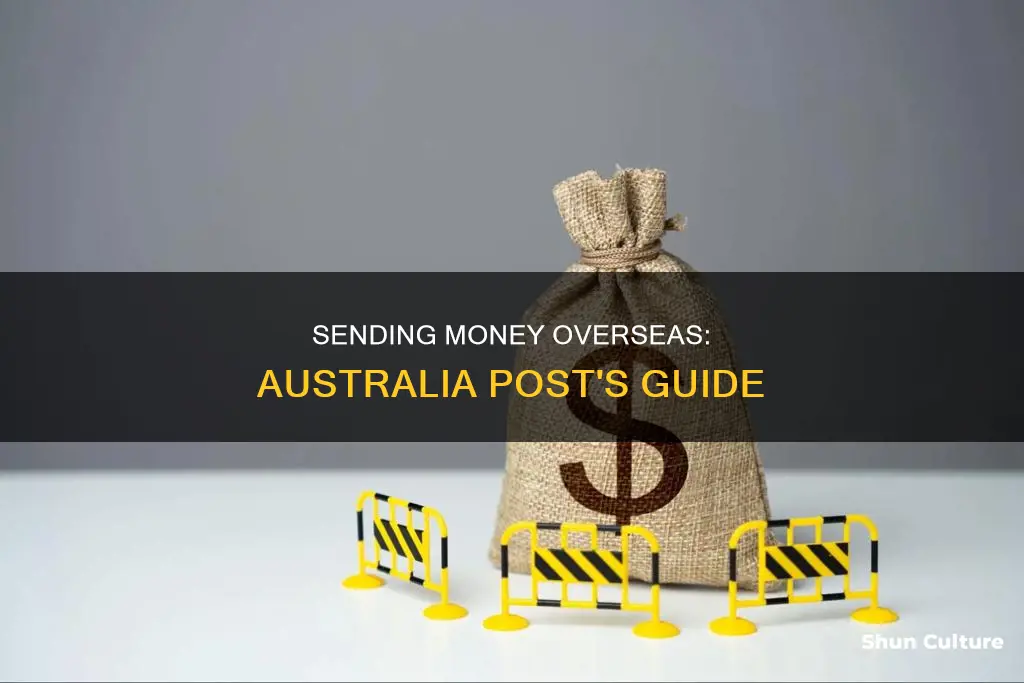how to send money overseas from australia post
