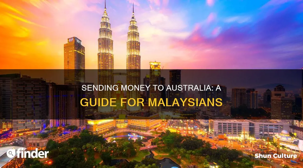 how to send money to australia from malaysia