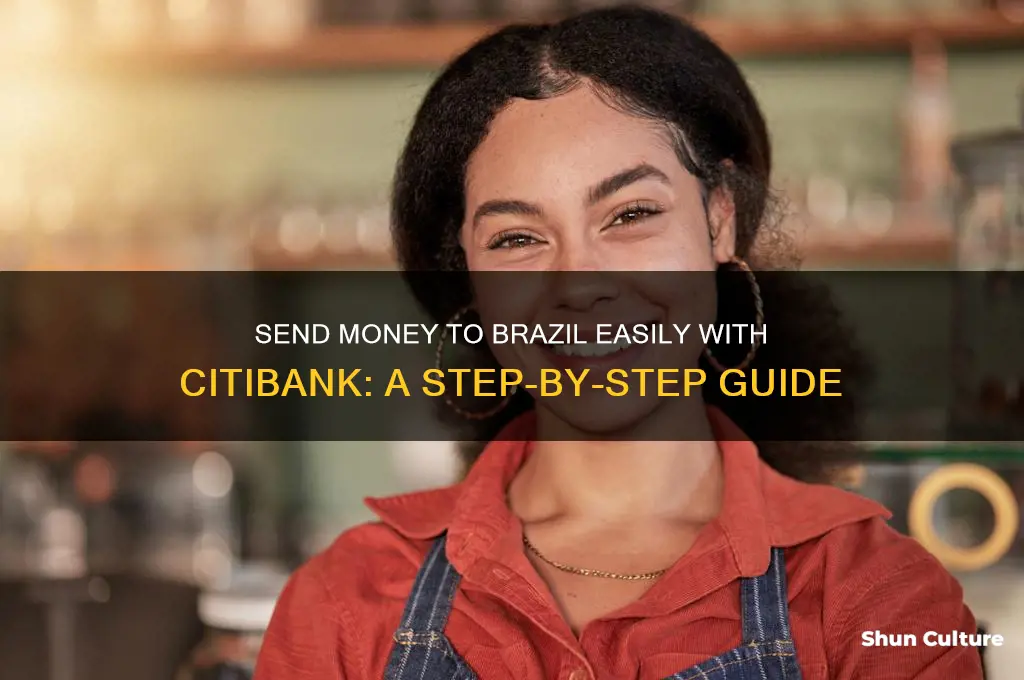 how to send money to brazil via citibank