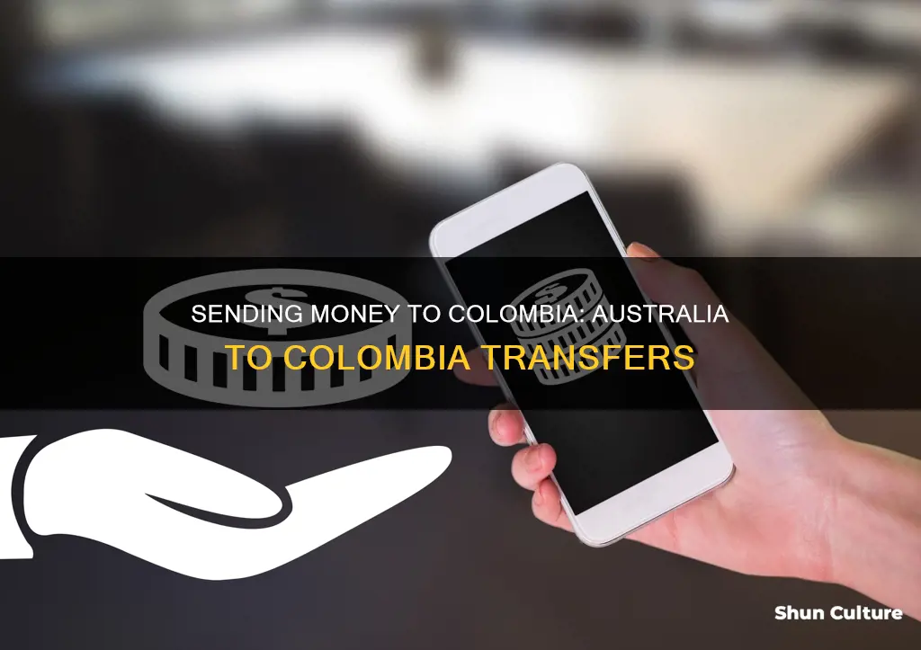 how to send money to colombia from australia