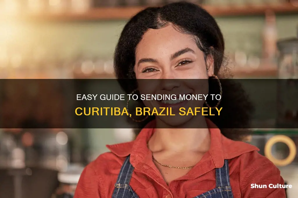 how to send money to curitiba brazil