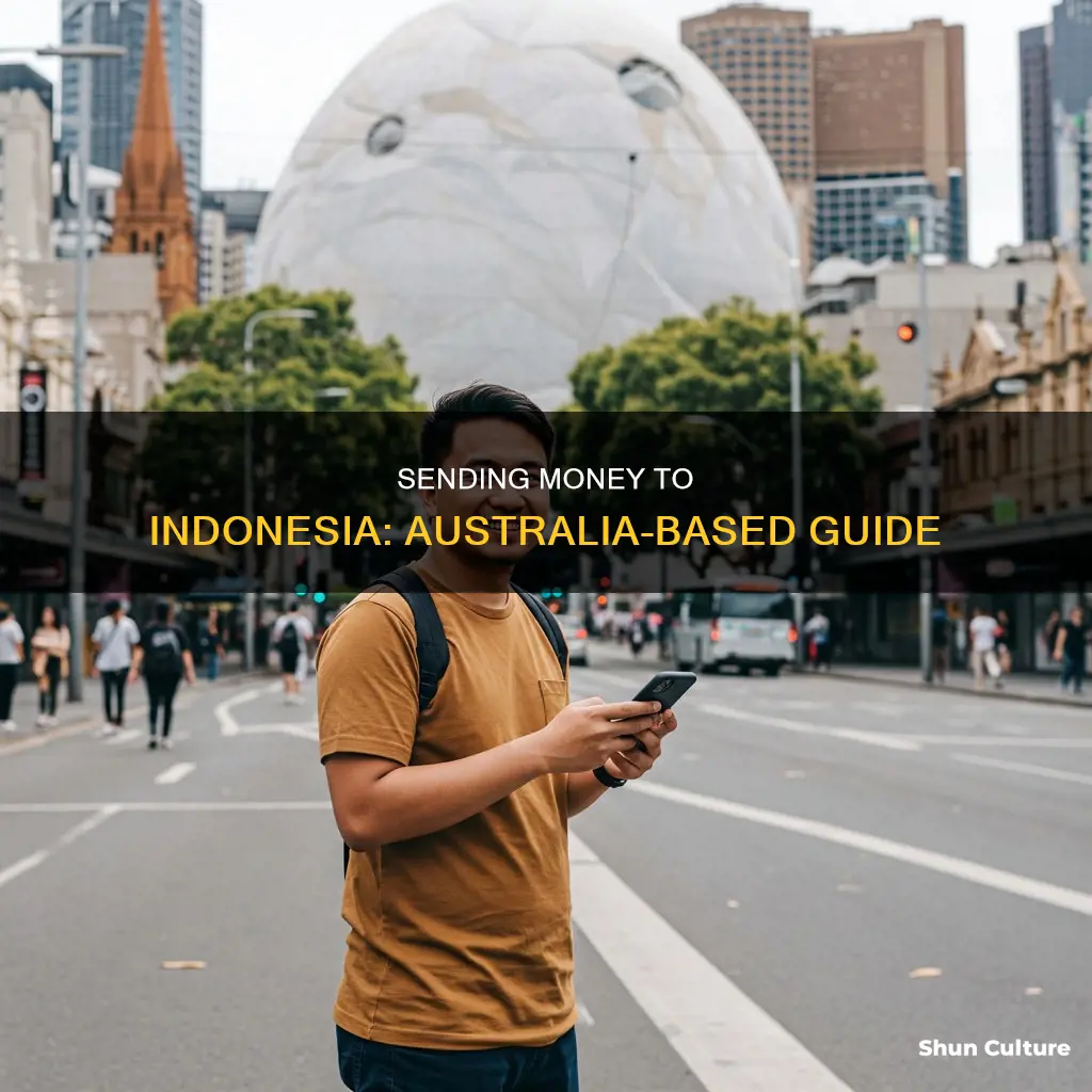 how to send money to indonesia from australia