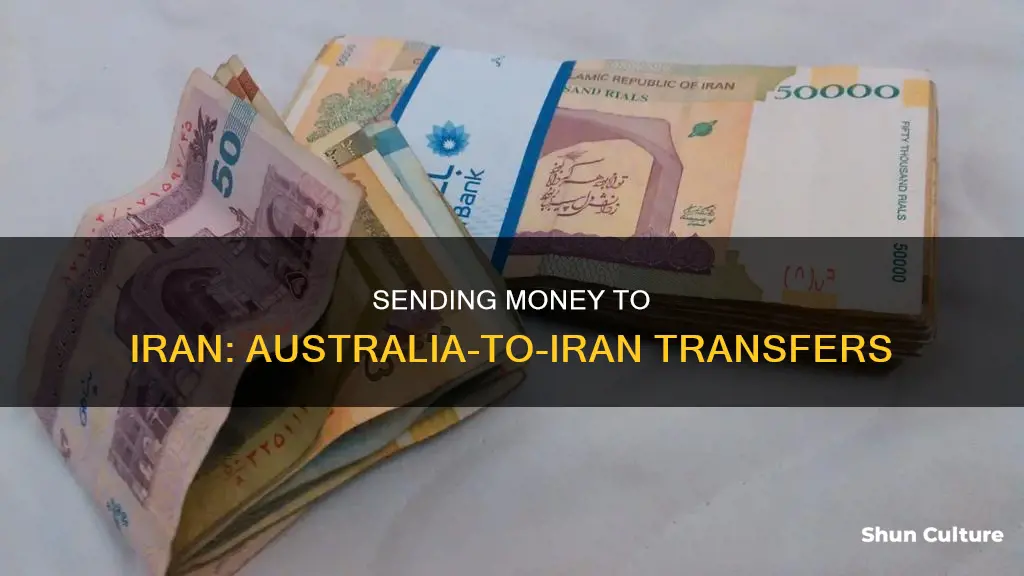 how to send money to iran from australia