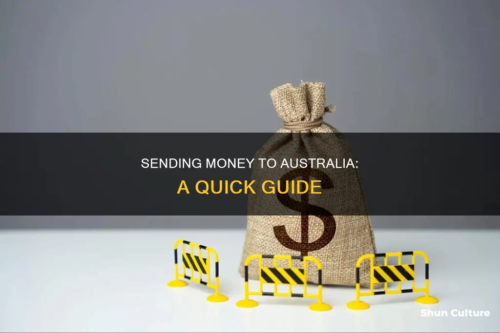 how to send money to person in australia