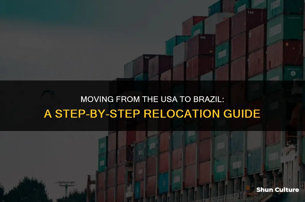 how to send my move from eua to brazil