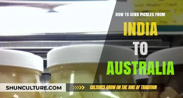 Shipping Pickles: India to Australia