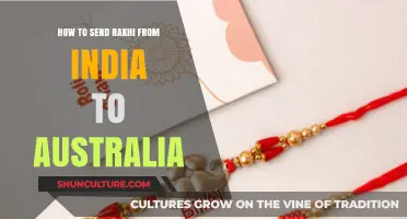 Sending Rakhi Abroad: India to Australia