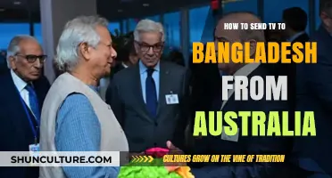 Shipping Your TV to Bangladesh: A Comprehensive Guide from Australia