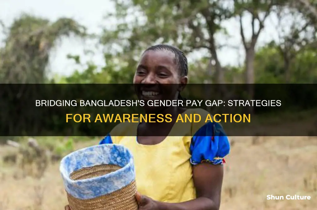 how to sense and manage gender pay gap in bangladesh
