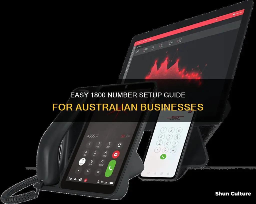 how to set up a 1800 number in australia