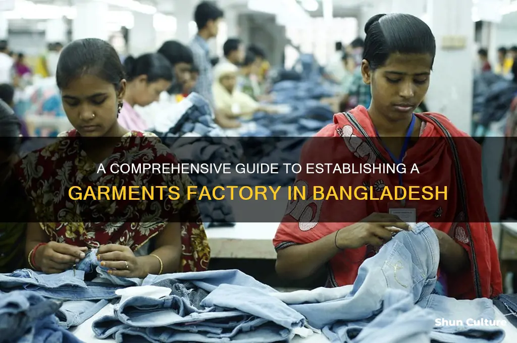 how to set up a garments factory in bangladesh