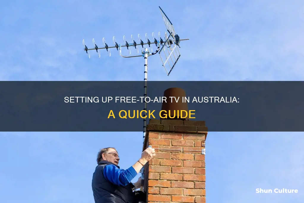 how to set up free to air tv australia