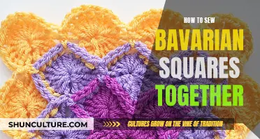 Sewing Bavarian Squares: A Step-by-Step Guide to Joining Them Together