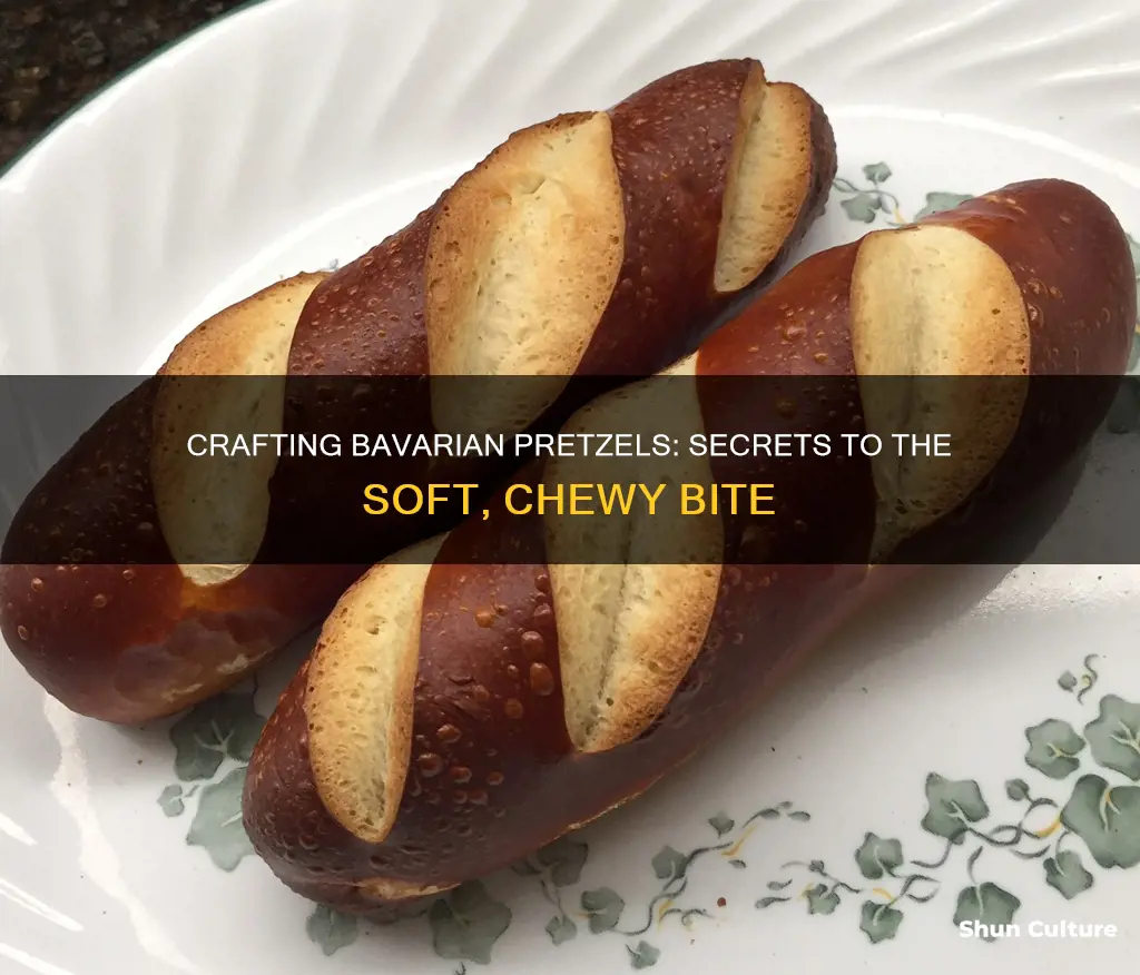 how to shape bavarian style soft pretzels