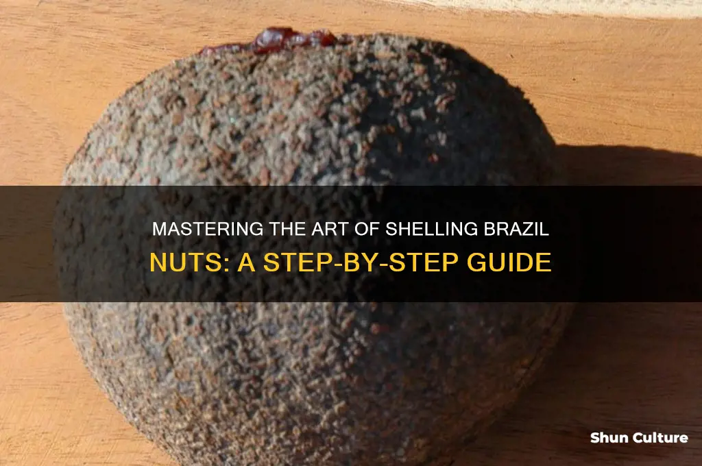 how to shell brazil nurs