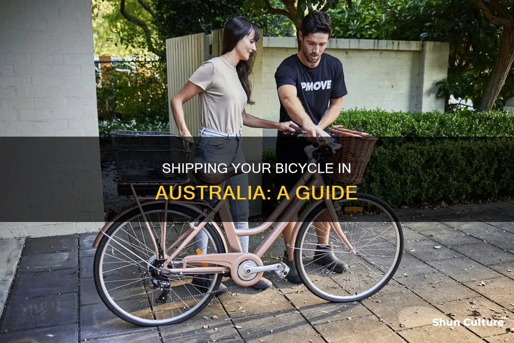how to ship a bicycle in australia