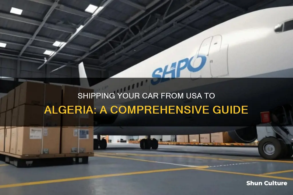 how to ship a car from usa to algeria