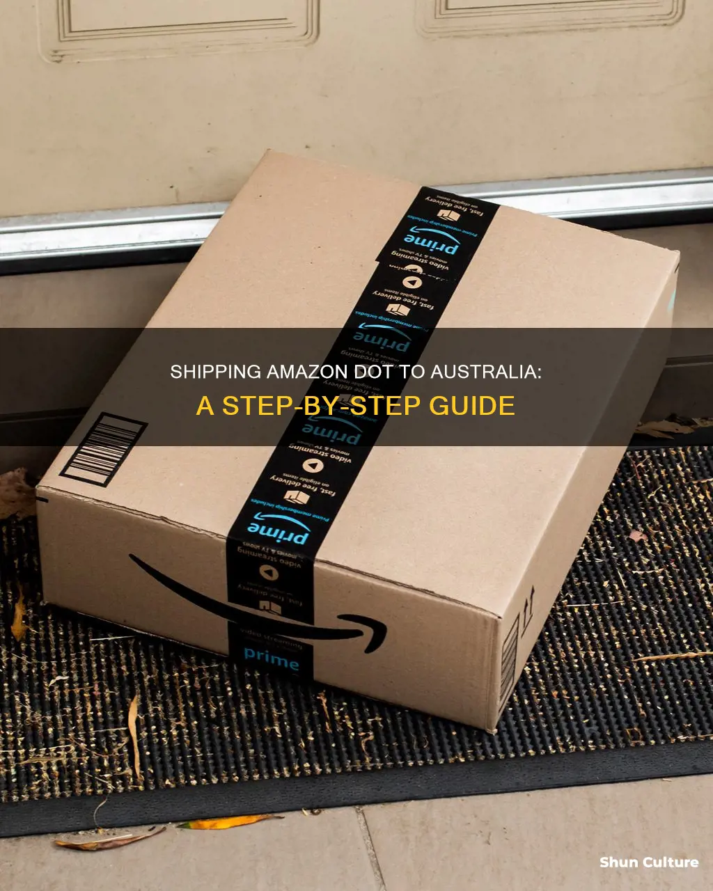 how to ship amazon dot to australia