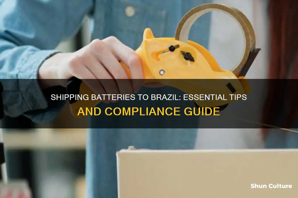 how to ship batteries to brazil