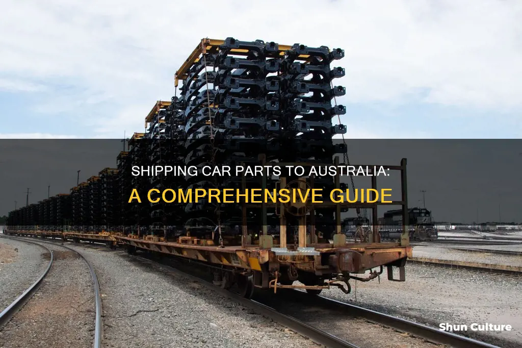 how to ship car parts to australia