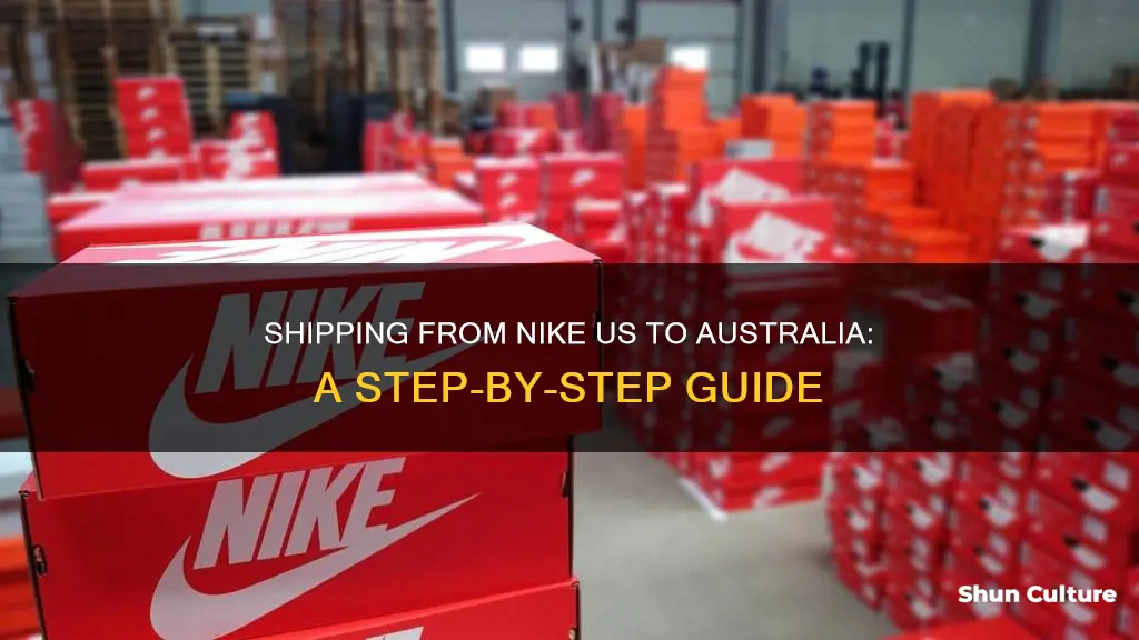 how to ship from nike us to australia