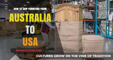 Shipping Furniture: Australia to USA