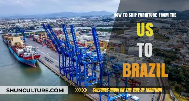 Shipping Furniture from the US to Brazil: A Comprehensive Guide