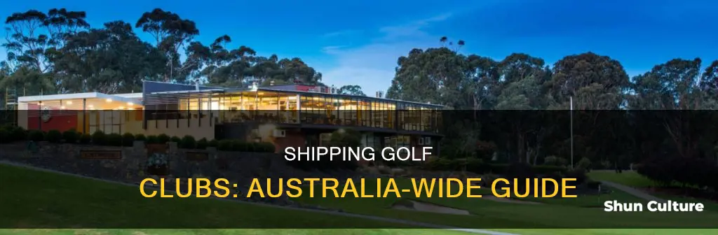 how to ship golf clubs in australia