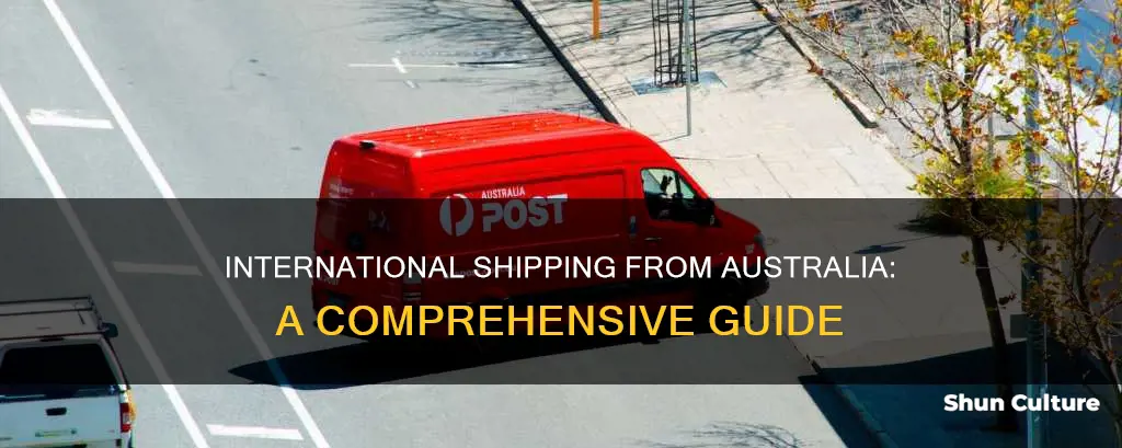 how to ship internationally from australia
