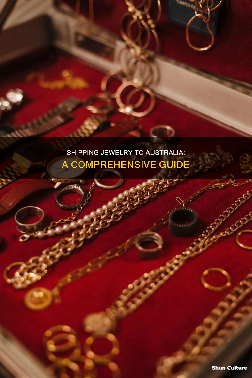 how to ship jewelry to australia