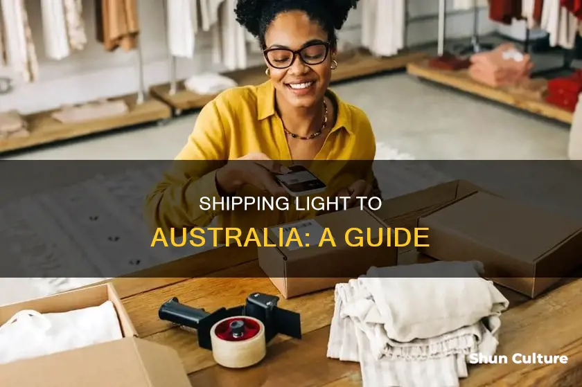 how to ship something under 8 oz to australia