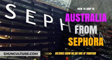 Shipping to Australia: Sephora's Guide