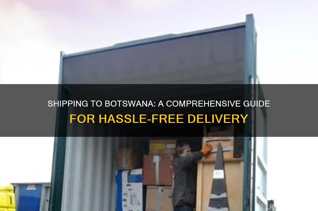 how to ship to botswana
